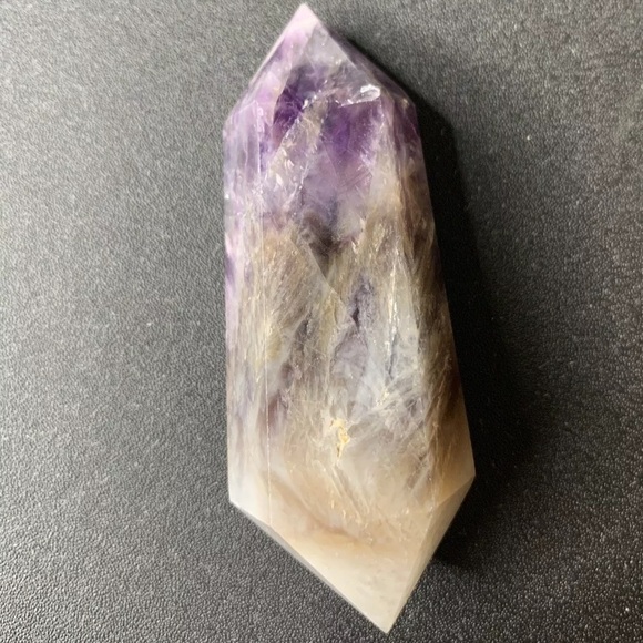 BOGO1/2 Chevron Amethyst Double
Pointed Polished Crystal Tower
Wand Healing 82g - Picture 5 of 17